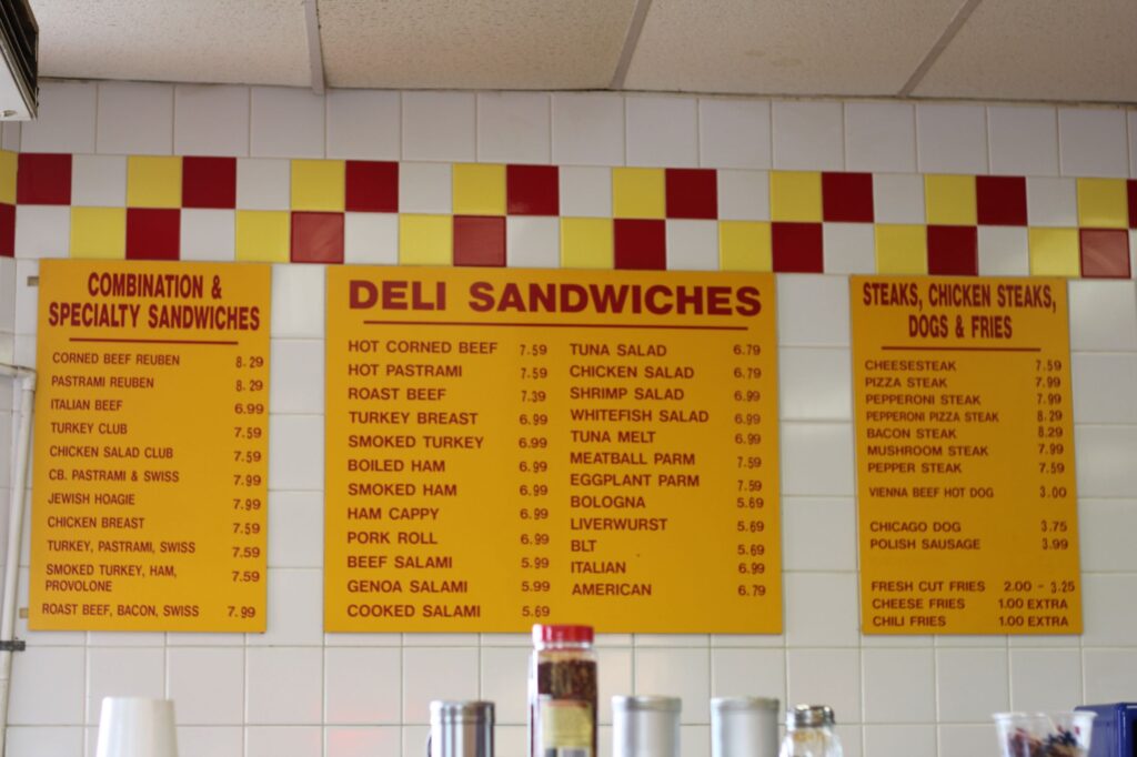 Bread & Bagels Menu 8